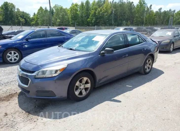 CHEVROLET MALIBU 2015 vin 1G11B5SL3FF142487 from auto auction Iaai