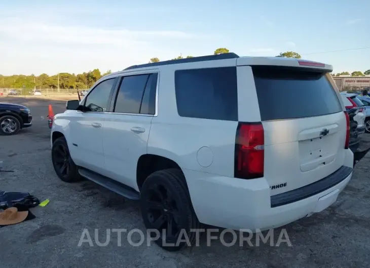 CHEVROLET TAHOE 2017 vin 1GNSCBKCXHR110944 from auto auction Iaai