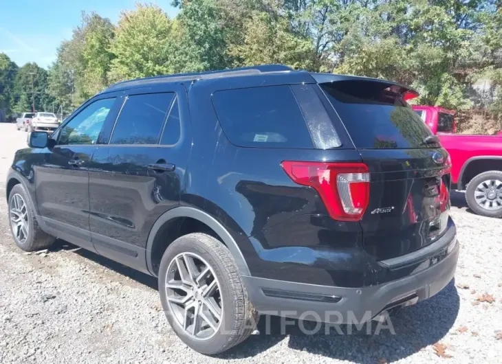 FORD EXPLORER 2018 vin 1FM5K8GT7JGA73935 from auto auction Iaai