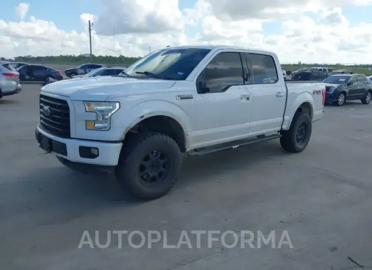 FORD F-150 2017 vin 1FTEW1EF7HKC60659 from auto auction Iaai