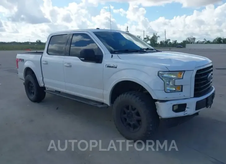 FORD F-150 2017 vin 1FTEW1EF7HKC60659 from auto auction Iaai