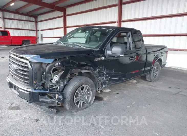 FORD F-150 2016 vin 1FTEX1EP1GFD60253 from auto auction Iaai