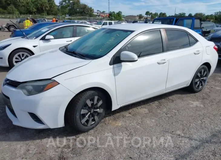 TOYOTA COROLLA 2015 vin 2T1BURHE5FC313576 from auto auction Iaai