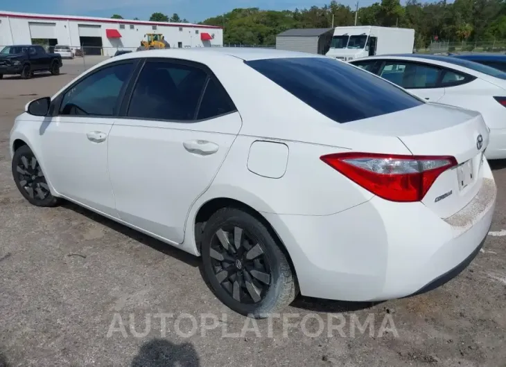 TOYOTA COROLLA 2015 vin 2T1BURHE5FC313576 from auto auction Iaai