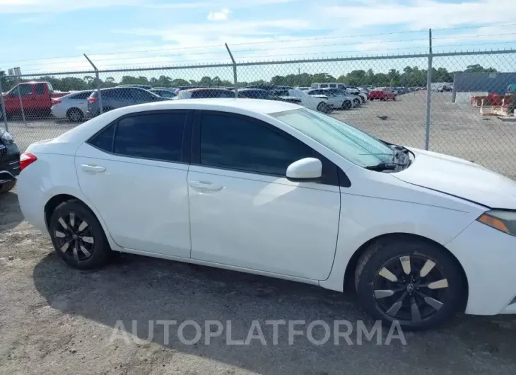 TOYOTA COROLLA 2015 vin 2T1BURHE5FC313576 from auto auction Iaai