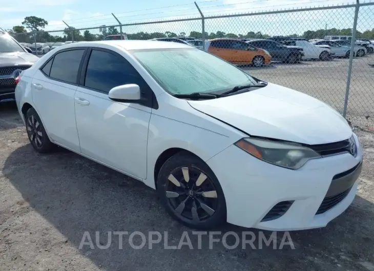 TOYOTA COROLLA 2015 vin 2T1BURHE5FC313576 from auto auction Iaai