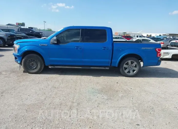 FORD F-150 2019 vin 1FTEW1CPXKKD55896 from auto auction Iaai