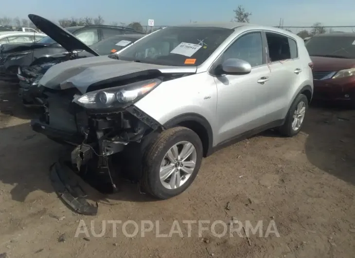 KIA SPORTAGE 2019 vin KNDPMCAC1K7616359 from auto auction Iaai