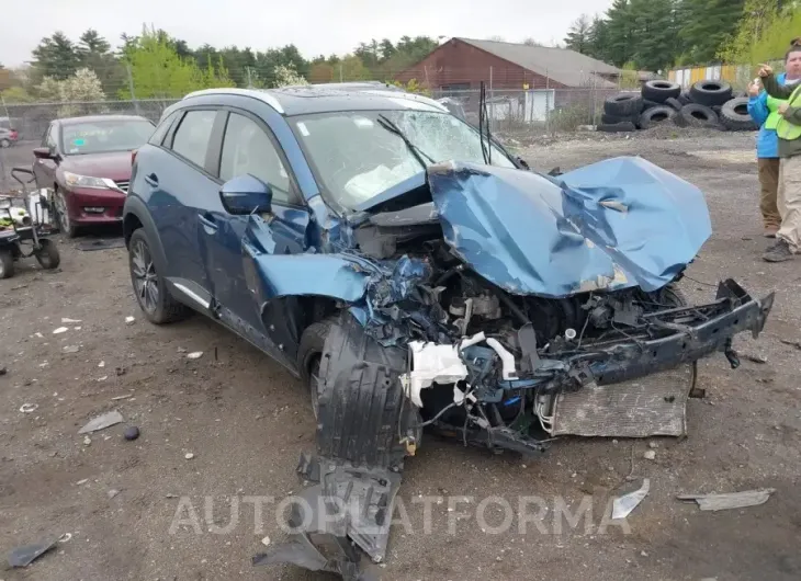 MAZDA CX-3 2018 vin JM1DKFD70J0301570 from auto auction Iaai