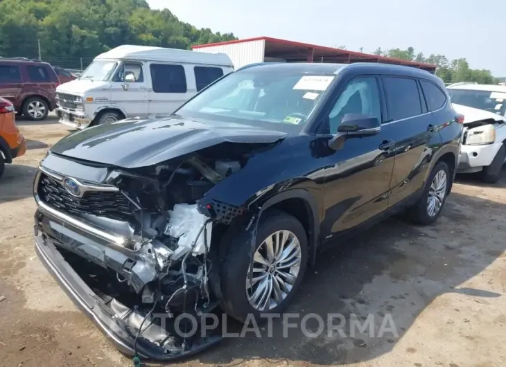 TOYOTA HIGHLANDER 2023 vin 5TDEBRCH5PS590323 from auto auction Iaai