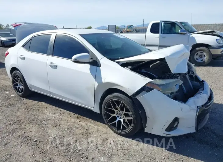 TOYOTA COROLLA 2015 vin 5YFBURHEXFP332687 from auto auction Iaai