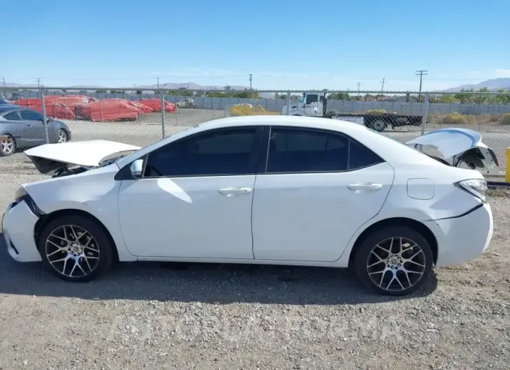 TOYOTA COROLLA 2015 vin 5YFBURHEXFP332687 from auto auction Iaai