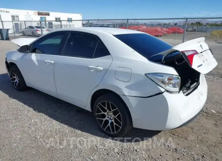 TOYOTA COROLLA 2015 vin 5YFBURHEXFP332687 from auto auction Iaai