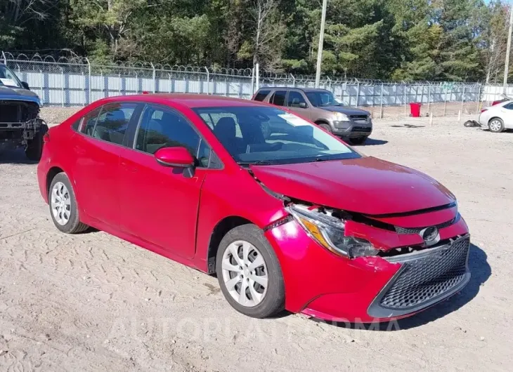 TOYOTA COROLLA 2021 vin 5YFEPMAE4MP180419 from auto auction Iaai