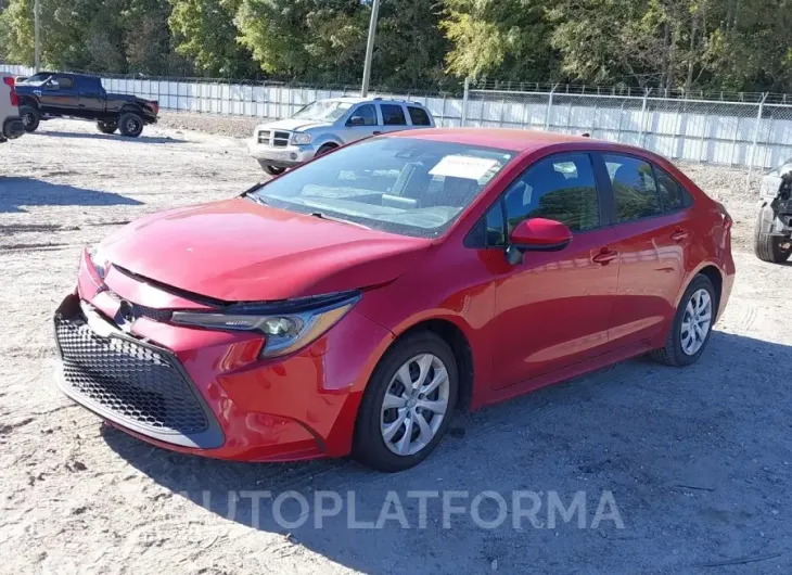 TOYOTA COROLLA 2021 vin 5YFEPMAE4MP180419 from auto auction Iaai