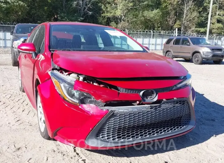 TOYOTA COROLLA 2021 vin 5YFEPMAE4MP180419 from auto auction Iaai