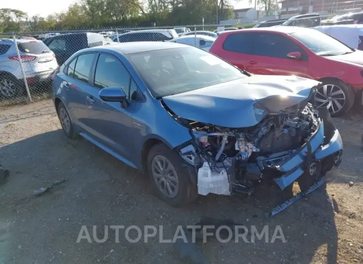 TOYOTA COROLLA 2021 vin JTDEAMDE7MJ018110 from auto auction Iaai