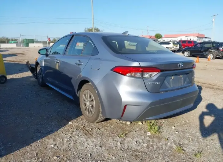 TOYOTA COROLLA 2021 vin JTDEAMDE7MJ018110 from auto auction Iaai