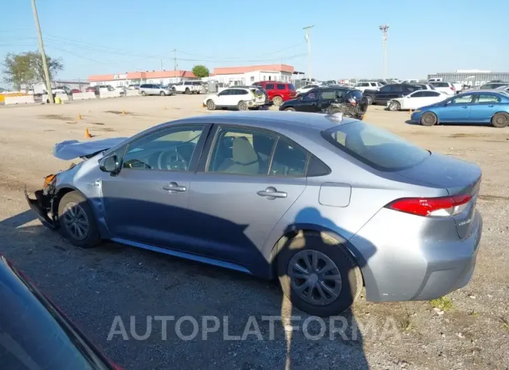 TOYOTA COROLLA 2021 vin JTDEAMDE7MJ018110 from auto auction Iaai