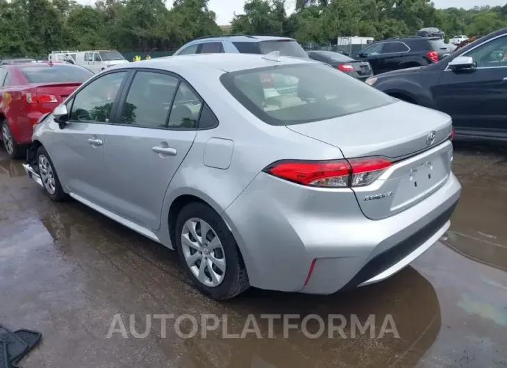 TOYOTA COROLLA 2022 vin JTDEPMAE5N3030460 from auto auction Iaai