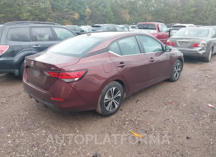 NISSAN SENTRA 2022 vin 3N1AB8CV6NY218609 from auto auction Iaai