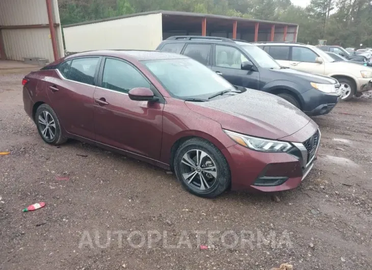 NISSAN SENTRA 2022 vin 3N1AB8CV6NY218609 from auto auction Iaai