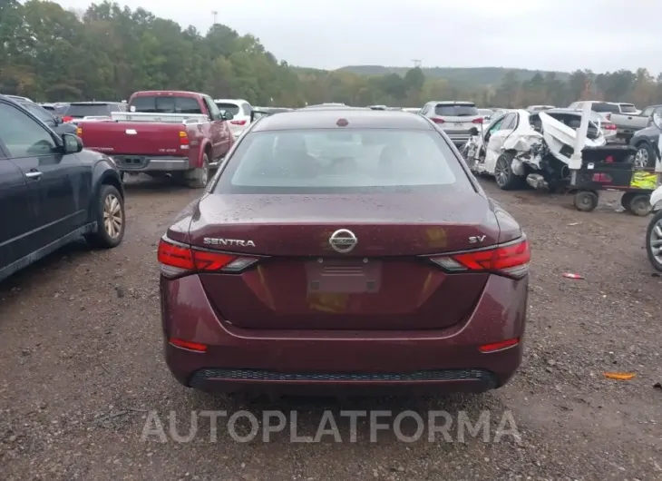 NISSAN SENTRA 2022 vin 3N1AB8CV6NY218609 from auto auction Iaai