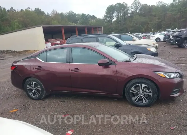 NISSAN SENTRA 2022 vin 3N1AB8CV6NY218609 from auto auction Iaai