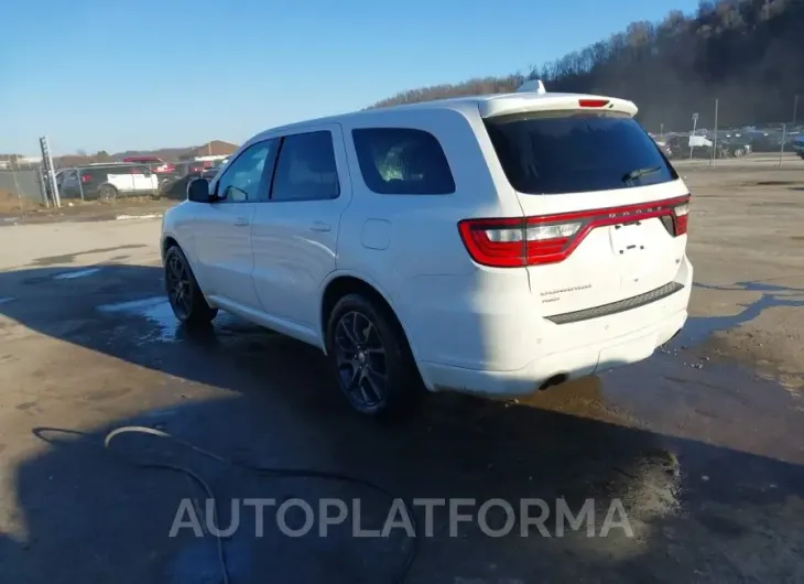 DODGE DURANGO 2016 vin 1C4SDJCT6GC398106 from auto auction Iaai