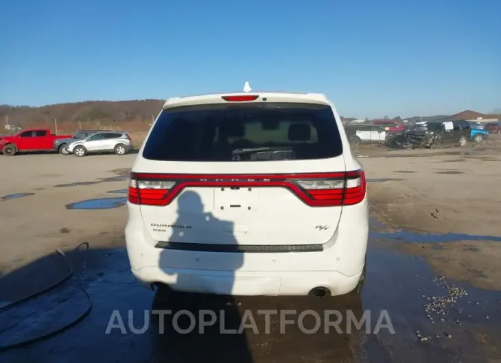 DODGE DURANGO 2016 vin 1C4SDJCT6GC398106 from auto auction Iaai