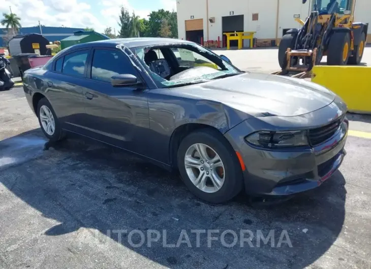 DODGE CHARGER 2022 vin 2C3CDXBG4NH255925 from auto auction Iaai