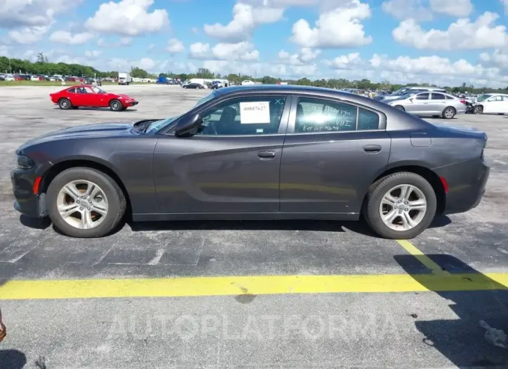 DODGE CHARGER 2022 vin 2C3CDXBG4NH255925 from auto auction Iaai