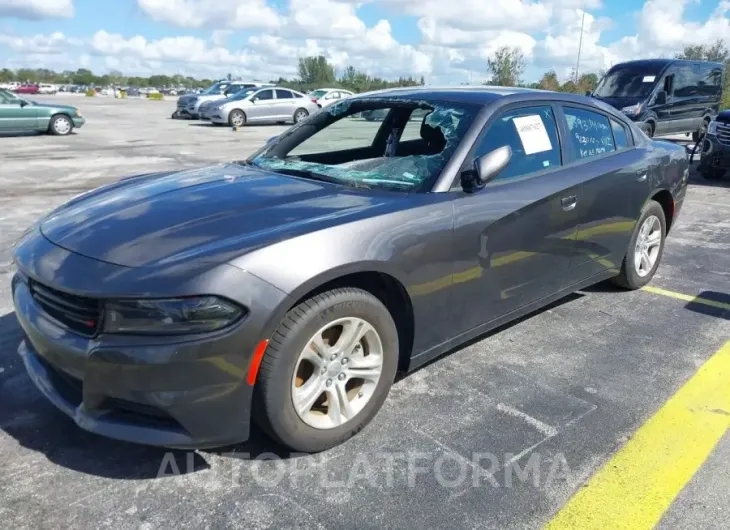 DODGE CHARGER 2022 vin 2C3CDXBG4NH255925 from auto auction Iaai