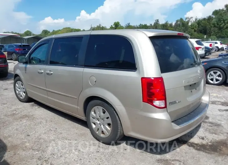 DODGE GRAND CARAVAN 2016 vin 2C4RDGBG0GR202173 from auto auction Iaai