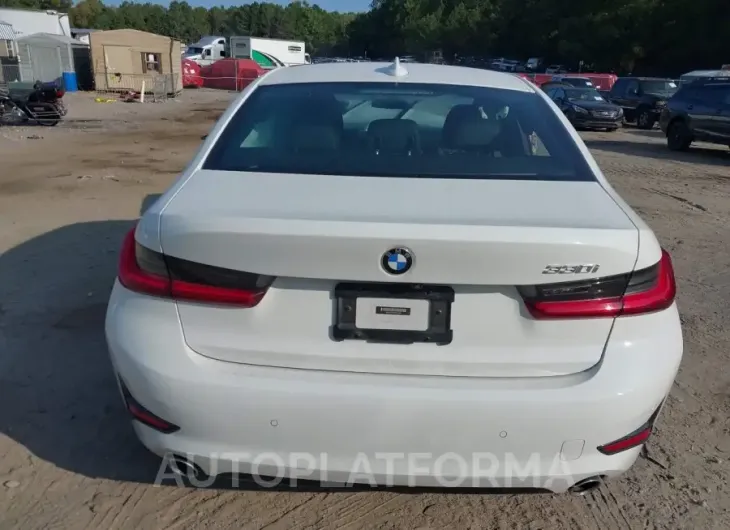 BMW 330I 2021 vin 3MW5R1J00M8C12485 from auto auction Iaai