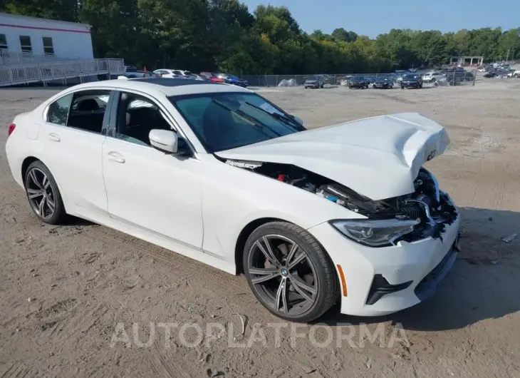 BMW 330I 2021 vin 3MW5R1J00M8C12485 from auto auction Iaai