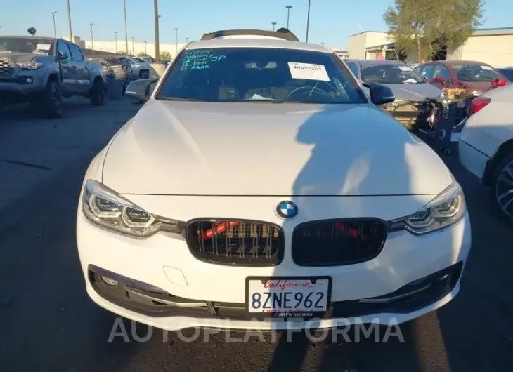 BMW 330I 2018 vin WBA8B9G55JNU98183 from auto auction Iaai