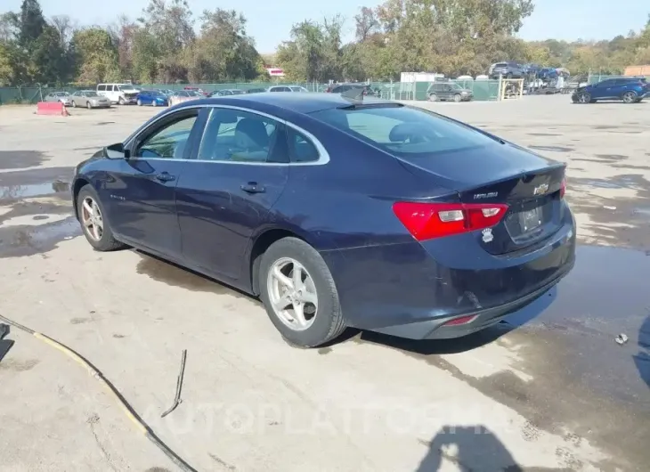 CHEVROLET MALIBU 2016 vin 1G1ZB5ST4GF328186 from auto auction Iaai