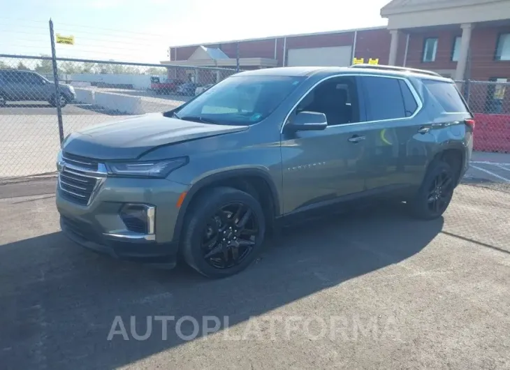 CHEVROLET TRAVERSE 2022 vin 1GNERGKWXNJ136182 from auto auction Iaai