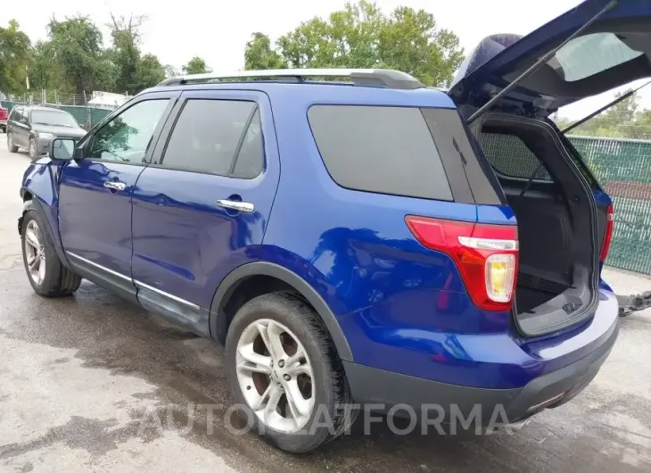 FORD EXPLORER 2015 vin 1FM5K8F81FGA66015 from auto auction Iaai