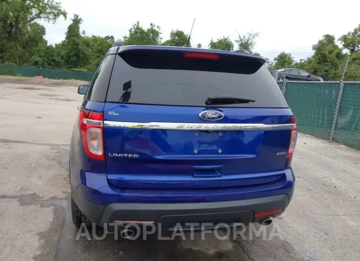 FORD EXPLORER 2015 vin 1FM5K8F81FGA66015 from auto auction Iaai