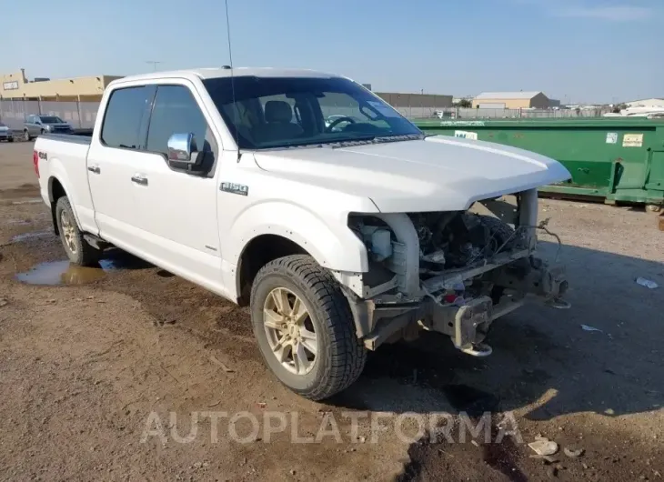 FORD F-150 2017 vin 1FTFW1EG5HFB81643 from auto auction Iaai