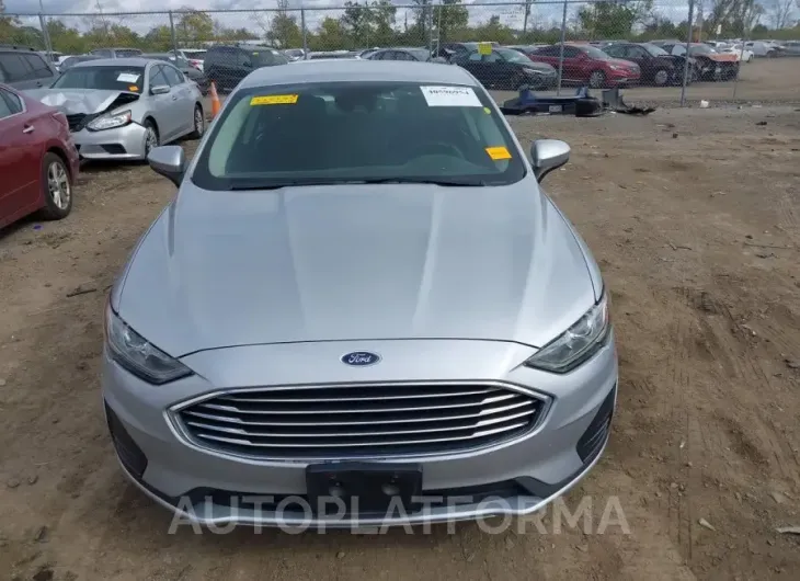 FORD FUSION HYBRID 2019 vin 3FA6P0LU0KR225595 from auto auction Iaai