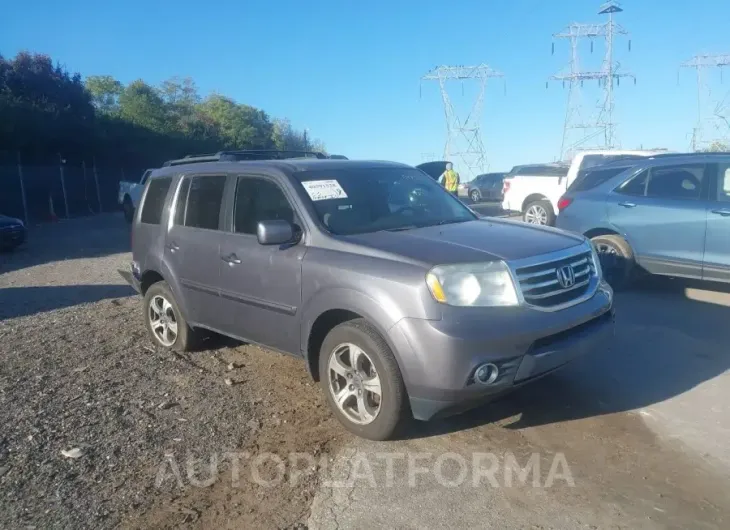 HONDA PILOT 2015 vin 5FNYF4H34FB047954 from auto auction Iaai