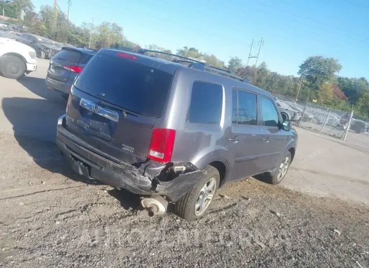 HONDA PILOT 2015 vin 5FNYF4H34FB047954 from auto auction Iaai