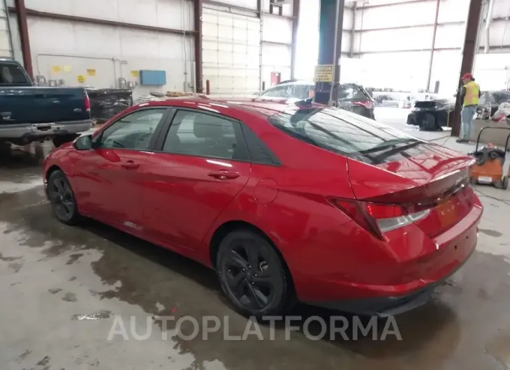 HYUNDAI ELANTRA 2021 vin KMHLM4AG0MU189473 from auto auction Iaai