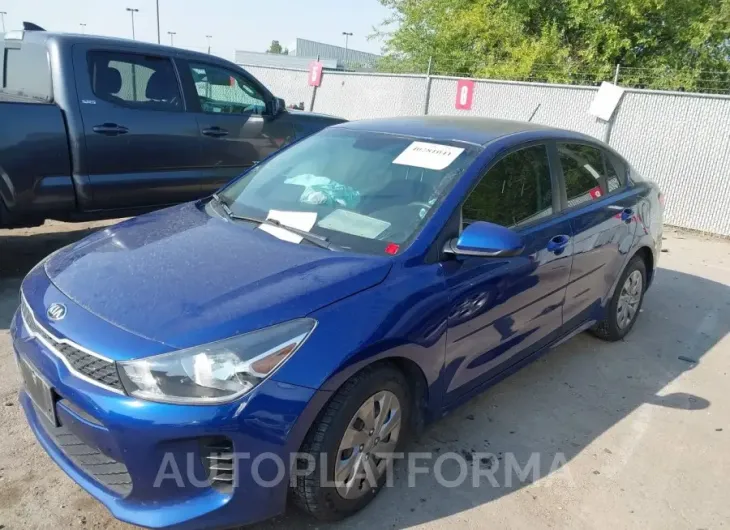 KIA RIO 2019 vin 3KPA24AB4KE200380 from auto auction Iaai