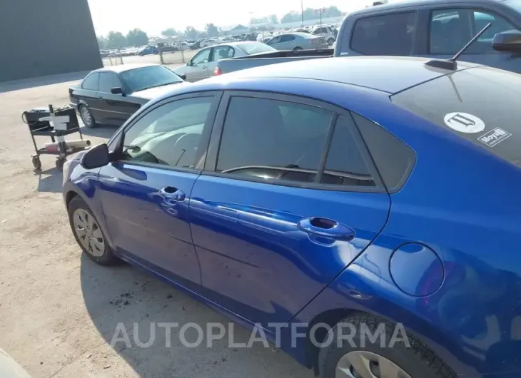 KIA RIO 2019 vin 3KPA24AB4KE200380 from auto auction Iaai