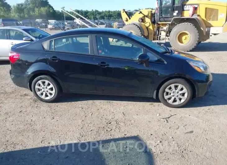 KIA RIO 2015 vin KNADM4A31F6520880 from auto auction Iaai