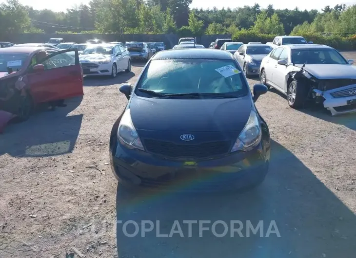 KIA RIO 2015 vin KNADM4A31F6520880 from auto auction Iaai